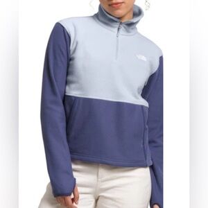 The North Face Alpine Polartec Fleece  in Cave Blue/Dusty Periwinkle